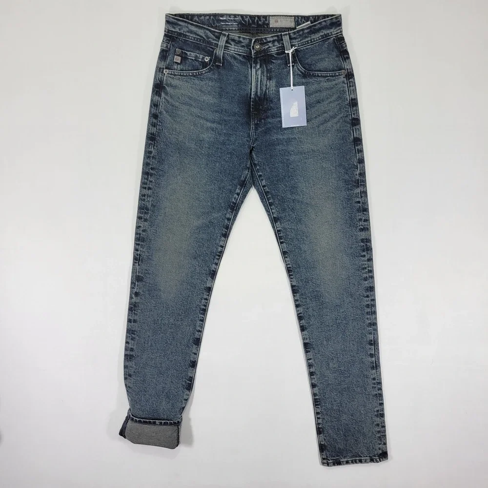 Adriano Goldschmied Men's Denim‎ Jeans TELLIS Modern Slim 360 Denim 33x34 NEW